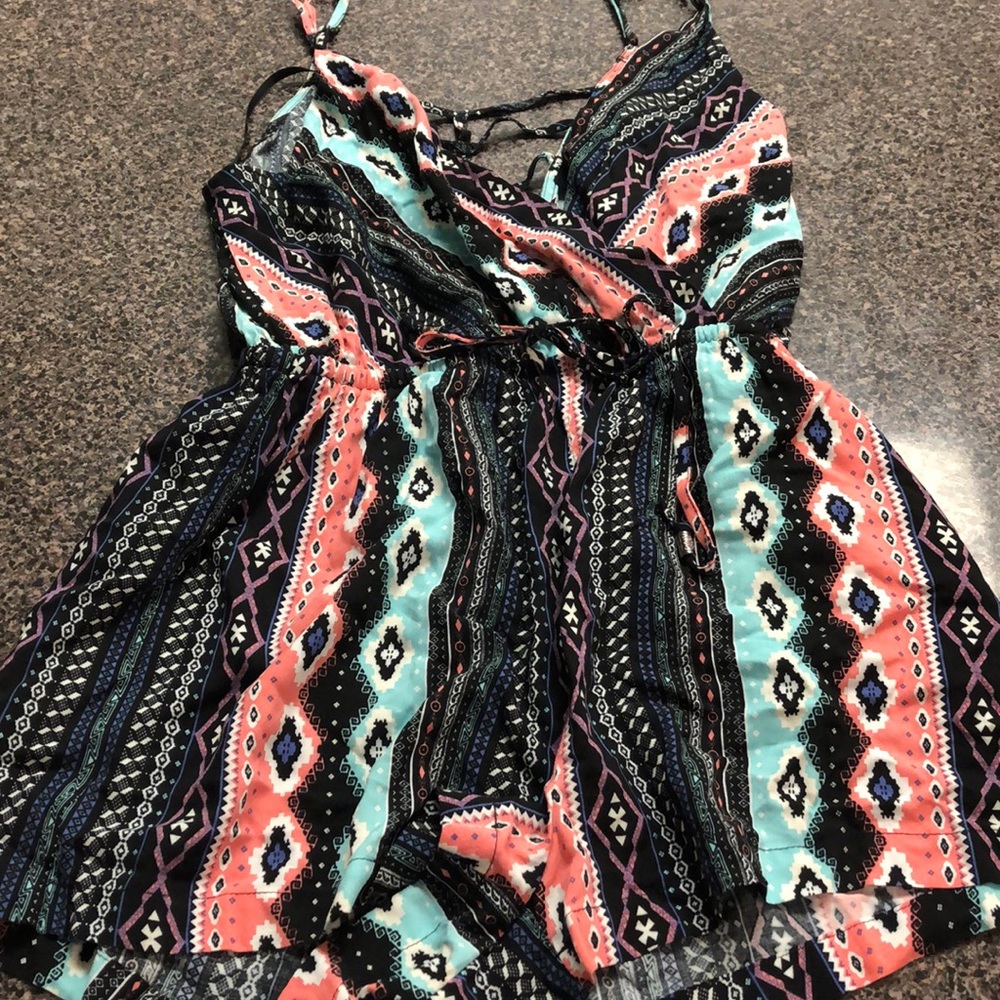 Bohemian romper